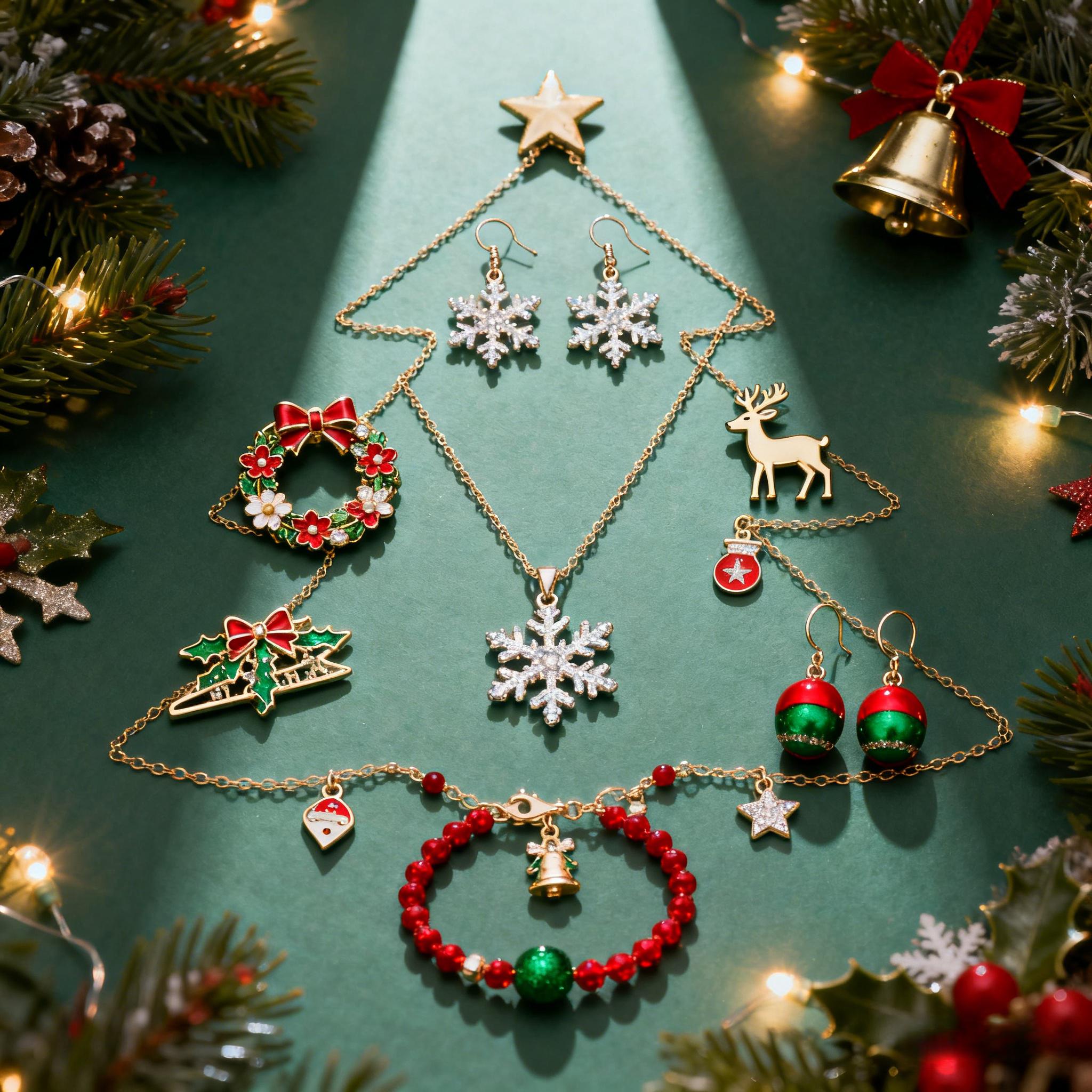 Sparkle Through the Holidays: Perfect Christmas Jewelry Picks